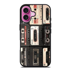 VINTAGE MIXTAPE COLLAGE iPhone 16 Plus Case Cover