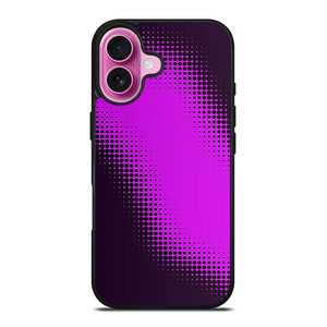 VIOLET HALFTONE PATTERN iPhone 16 Plus Case Cover VIOLET HALFTONE PATTERN iPhone 16 Plus Case Cover
