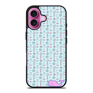 WHALE KATE SPADE PATTERN iPhone 16 Plus Case Cover