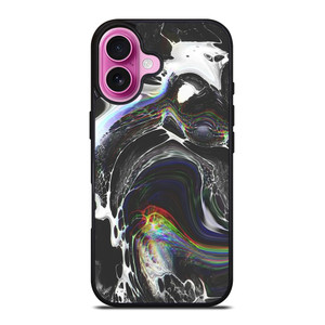 WHITE STONE LIQUID iPhone 16 Plus Case Cover WHITE STONE LIQUID iPhone 16 Plus Case Cover