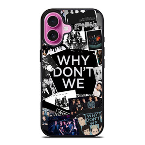 WHY DON'T WE BAND COLLAGE iPhone 16 Plus Case Cover WHY DON'T WE BAND COLLAGE iPhone 16 Plus Case Cover