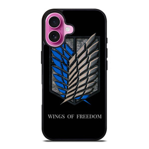 WINGS OF FREEDOM AOT iPhone 16 Plus Case Cover