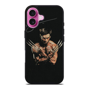 WOLVERINE LOGAN MARVEL SIGNATURE iPhone 16 Plus Case Cover