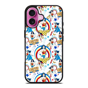 WONDER WOMAN COLLAGE iPhone 16 Plus Case Cover