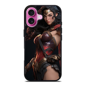 WONDER WOMAN DC COMIC BEAUTIFUL SUPERHERO iPhone 16 Plus Case Cover