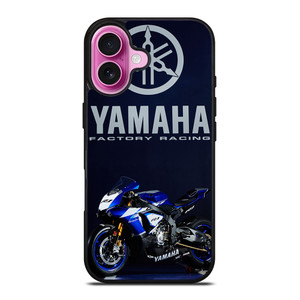 YAMAHA FACTORY RACING iPhone 16 Plus Case Cover YAMAHA FACTORY RACING iPhone 16 Plus Case Cover