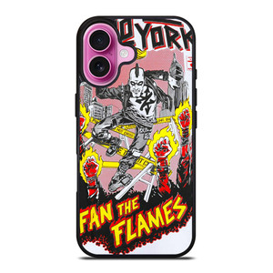 ZOO YORK FAN THE FLAMES iPhone 16 Plus Case Cover ZOO YORK FAN THE FLAMES iPhone 16 Plus Case Cover
