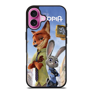 ZOOTOPIA NICK AND JUDY DISNEY iPhone 16 Plus Case Cover