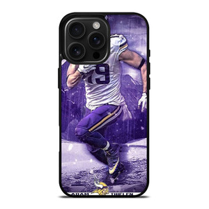 ADAM THIELEN MINNESOTA VIKINGS NFL iPhone 16 Pro Max Case Cover ADAM THIELEN MINNESOTA VIKINGS NFL iPhone 16 Pro Max Case Cover