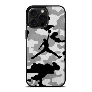 AIR JORDAN CAMO iPhone 16 Pro Max Case Cover