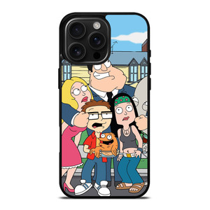 AMERICAN DAD ALL CAST iPhone 16 Pro Max Case Cover