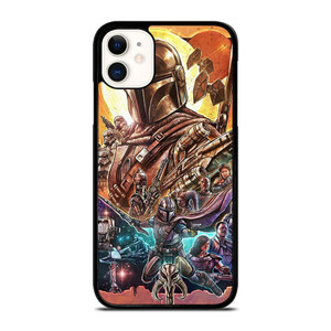 STAR WARS MANDALORIAN COLLAGE iPhone 11 Case Cover STAR WARS MANDALORIAN COLLAGE iPhone 11 Case Cover