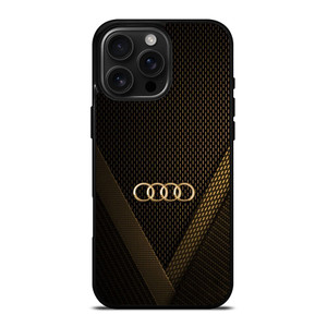 AUDI GOLD LOGO iPhone 16 Pro Max Case Cover