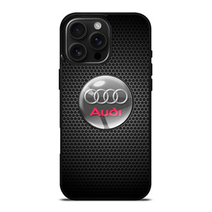 AUDI METAL LOGO iPhone 16 Pro Max Case Cover