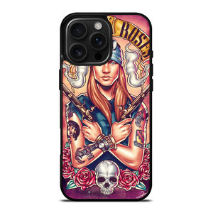 AXL GUNS N ROSES GNR iPhone 16 Pro Max Case Cover