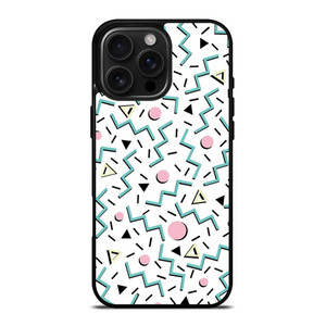 BACK TO 80S PATTERN iPhone 16 Pro Max Case Cover BACK TO 80S PATTERN iPhone 16 Pro Max Case Cover