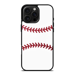 BASEBALL RED STITCHING iPhone 16 Pro Max Case Cover