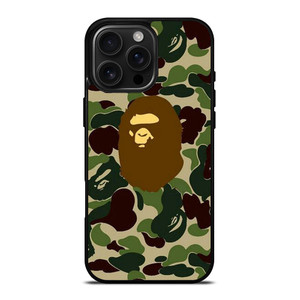 BATHING APE BAPE CAMO iPhone 16 Pro Max Case Cover