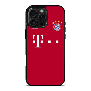 BAYERN MUNCHEN JERSEY LOGO MUNICH FOOTBALL iPhone 16 Pro Max Case Cover
