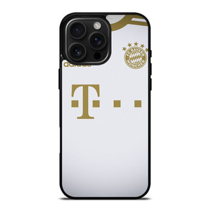 BAYERN MUNCHEN LOGO AWAY JERSEY FOOTBALL iPhone 16 Pro Max Case Cover