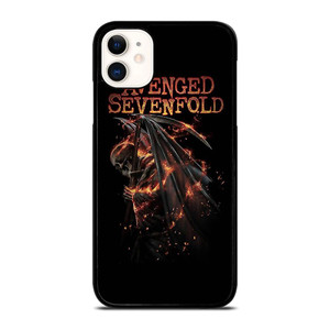 AVENGED SEVENFOLD RACK BAND LOGO iPhone 11 Case Cover