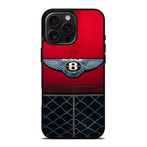 BENTLEY LOGO CAR ICON RED iPhone 16 Pro Max Case Cover