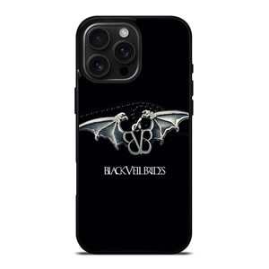 BLACK VEIL BRIDES METAL LOGO iPhone 16 Pro Max Case Cover