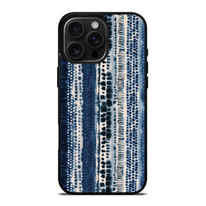 BLUE STRETCHED CHIFFON FABRIC iPhone 16 Pro Max Case Cover