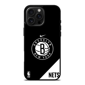 BROOKLYN NETS NIKE NBA LOGO iPhone 16 Pro Max Case Cover