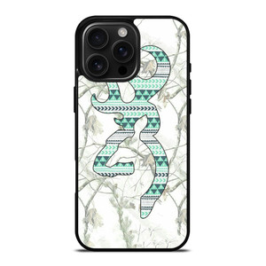 BROWNING LOGO CHEVRON GAL iPhone 16 Pro Max Case Cover