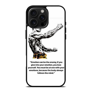 BRUCE LEE QUOTE iPhone 16 Pro Max Case Cover