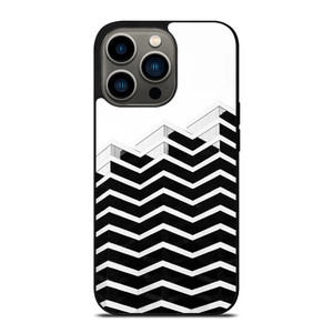 ZIG ZAG HALF PATTERN iPhone 13 Pro Case Cover