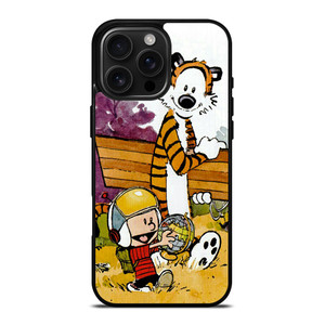 CALVIN AND HOBBES CARTOON iPhone 16 Pro Max Case Cover