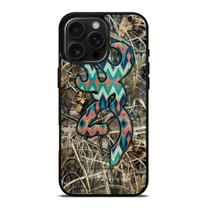 CAMO BROWNING LOGO iPhone 16 Pro Max Case Cover