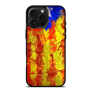 CATALONIA FLAG BRUSHES iPhone 16 Pro Max Case Cover CATALONIA FLAG BRUSHES iPhone 16 Pro Max Case Cover
