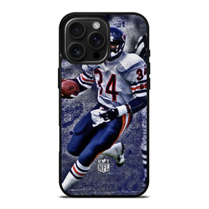 CHICAGO BEARS WALTER PAYTON NFL iPhone 16 Pro Max Case Cover