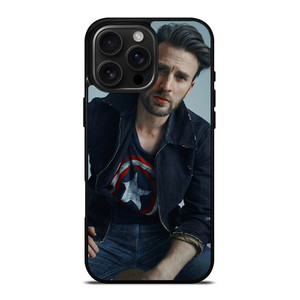CHRIS EVANS CAPTAIN AMERICA iPhone 16 Pro Max Case Cover