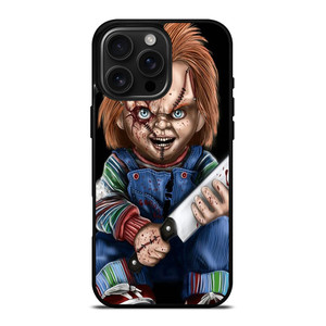 CHUCKY WITH KNIFE iPhone 16 Pro Max Case Cover