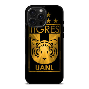 CLUB UANL TIGRES GOLD LOGO iPhone 16 Pro Max Case Cover