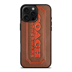 COACH LEATHERWARE EMBOSS iPhone 16 Pro Max Case Cover