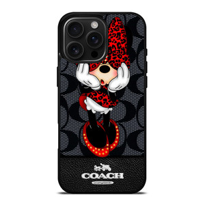COACH MINNIE MOUSE 2 iPhone 16 Pro Max Case Cover