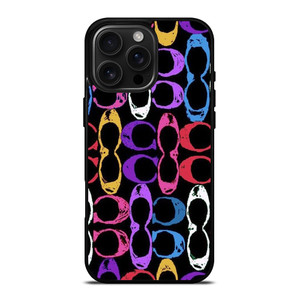COACH NEW YORK ART LOGO iPhone 16 Pro Max Case Cover