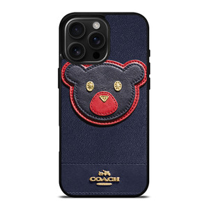 COACH NEW YORK BEAR iPhone 16 Pro Max Case Cover