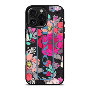 COACH NEW YORK FLOWER iPhone 16 Pro Max Case Cover
