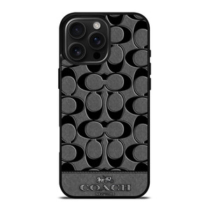 COACH NEW YORK GREY iPhone 16 Pro Max Case Cover