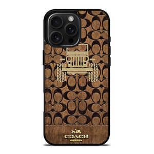 COACH NEW YORK JEEP 2 iPhone 16 Pro Max Case Cover