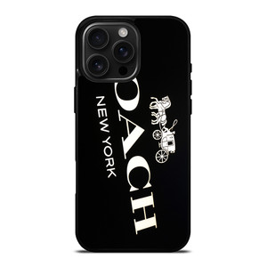COACH NEW YORK LOGO 3 iPhone 16 Pro Max Case Cover