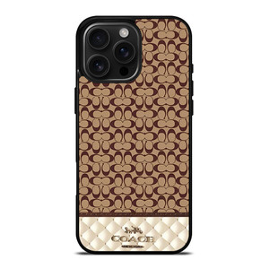 COACH NEW YORK LUXURY FASHION LOGO iPhone 16 Pro Max Case Cover