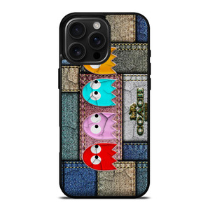 COACH NEW YORK PAC MAN iPhone 16 Pro Max Case Cover