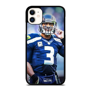 RUSSELL WILSON SEATTLE SEAHAWKS iPhone 11 Case Cover